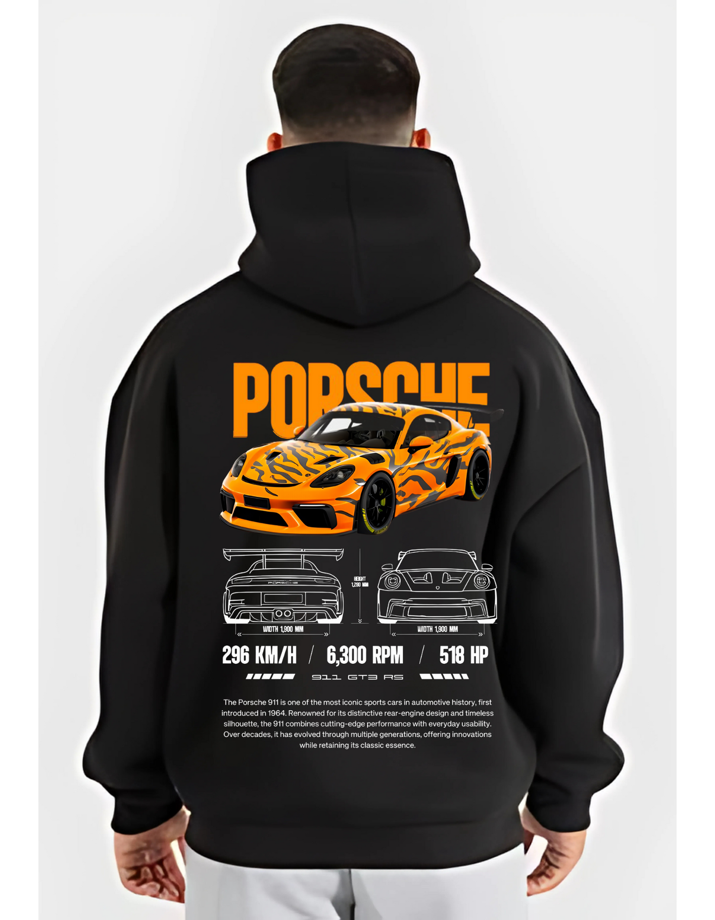 Timeless Elegance with Precision Handling Oversized Hoodie