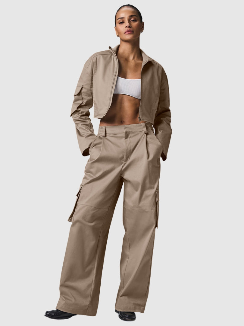 Night Out High-Waist Cargos