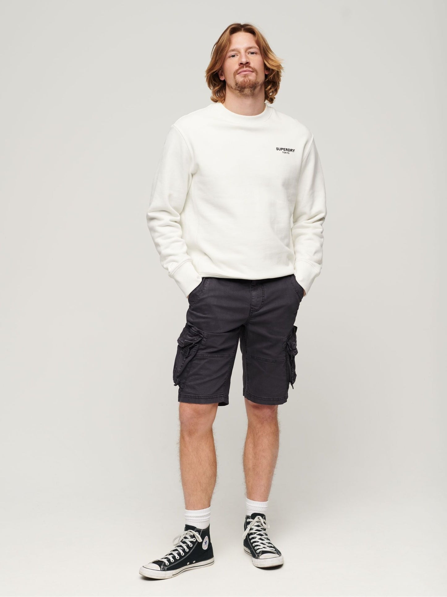 Black Core Relaxed Shorts