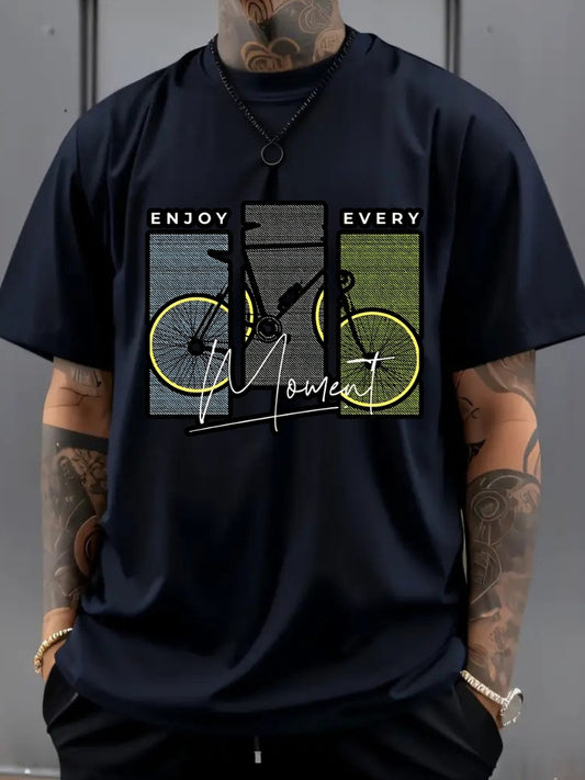 Enjoy Every Moment Drop Shoulder Tee