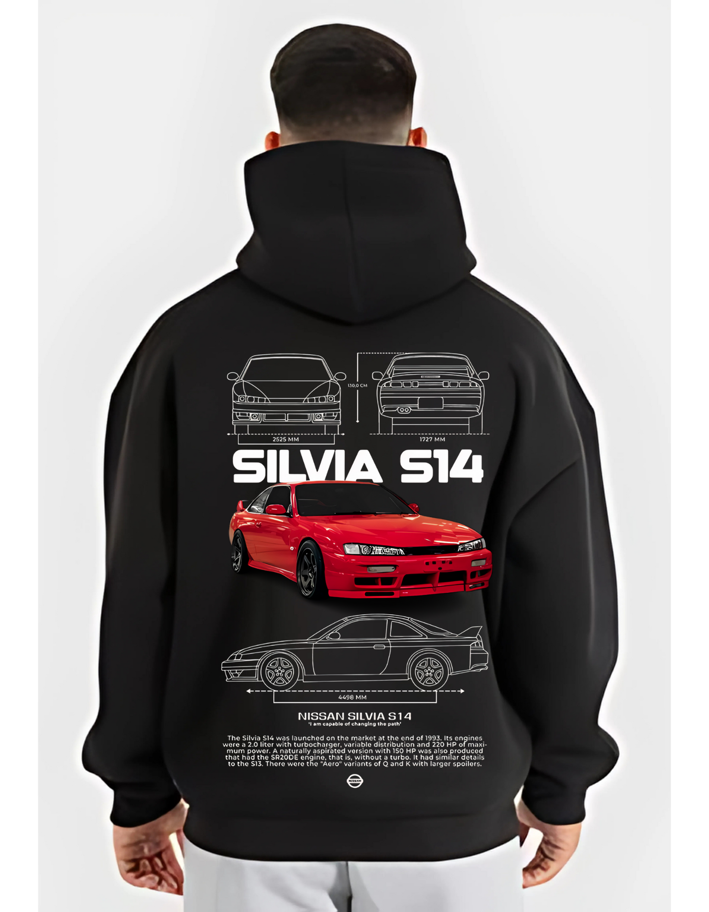 Classic Style Meets Modern Speed - Oversized Hoodie