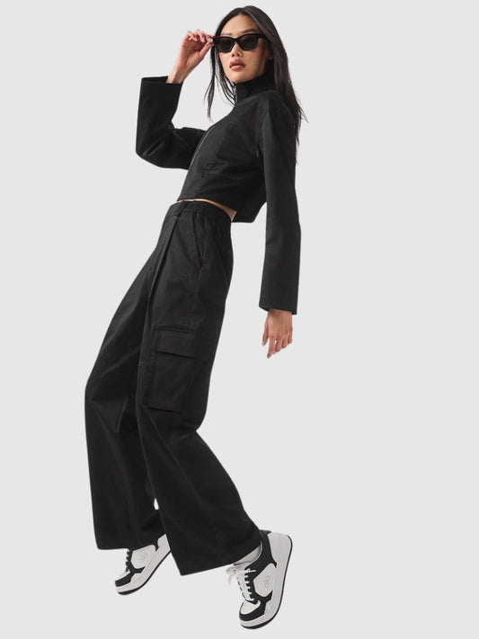 Night Out High-Waist Cargos