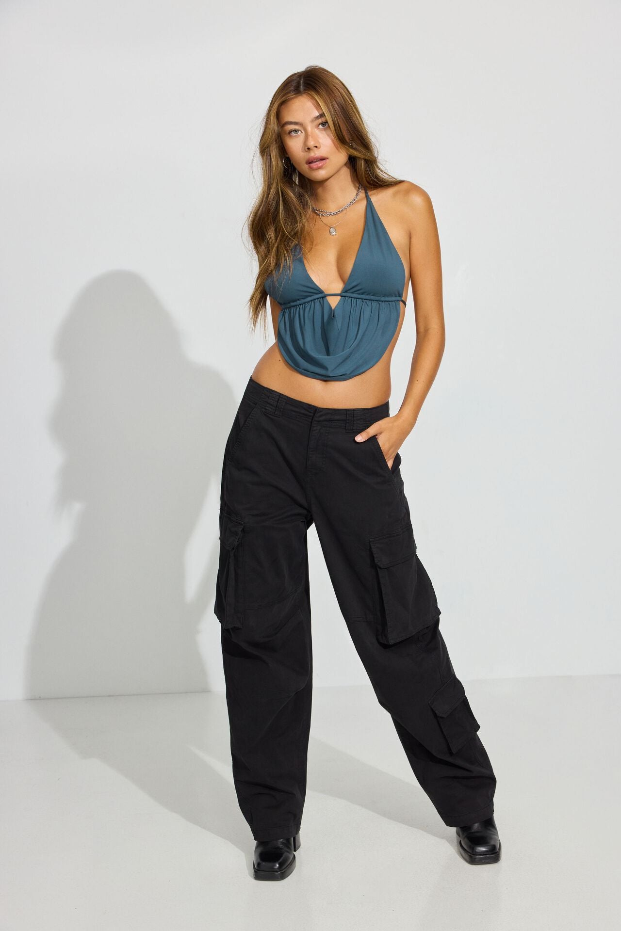 Offbeat Cut Cargo Pants